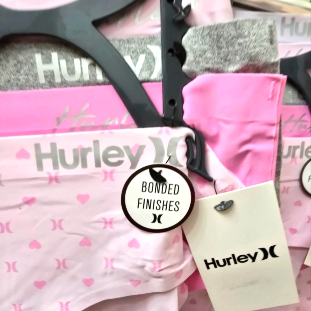NWT Hurley Beautiful 3PK Multicolor Briefs, SZs L & M. Bonded Finishes. $35 Each - Picture 4 of 12